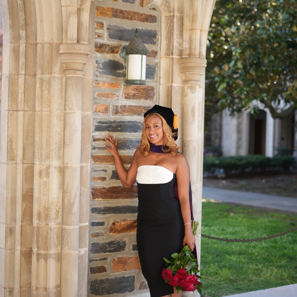 Elegant Black and White Strapless Dress